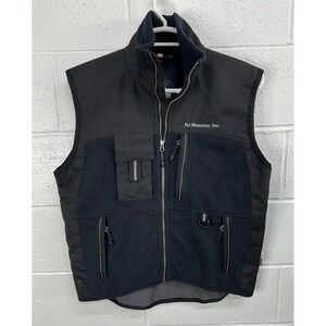 Blaklader Two Fisted Wind Blocking Nylon Fleece Utility Vest Mens Large / LOGO